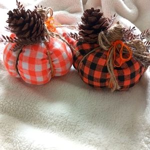 Farmhouse Fall Pumpkins Handmade Autumn Decor